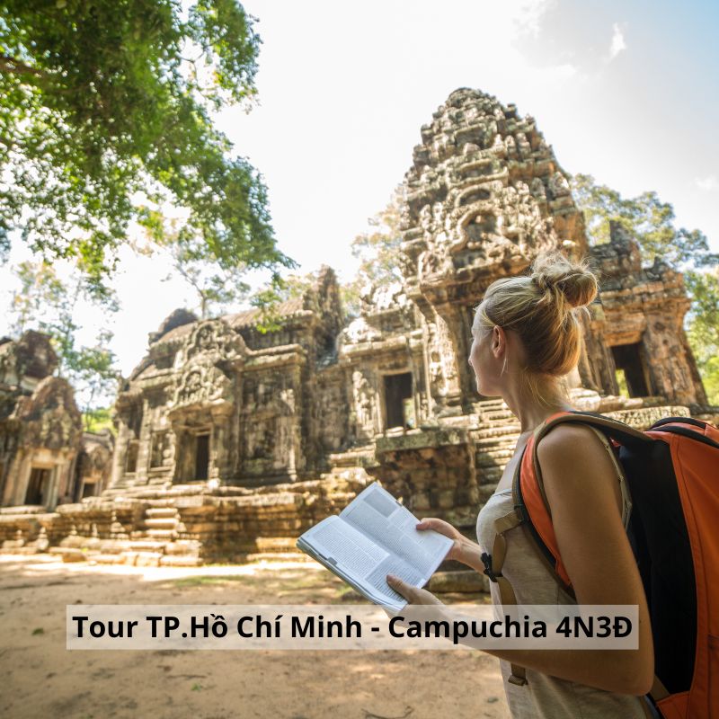 Tour du lịch Campuchia: TP Hồ Chí Minh - Phnom Penh - Siem Riep 4 ngày 3 đêm